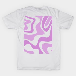 liquid pattern - pink T-Shirt